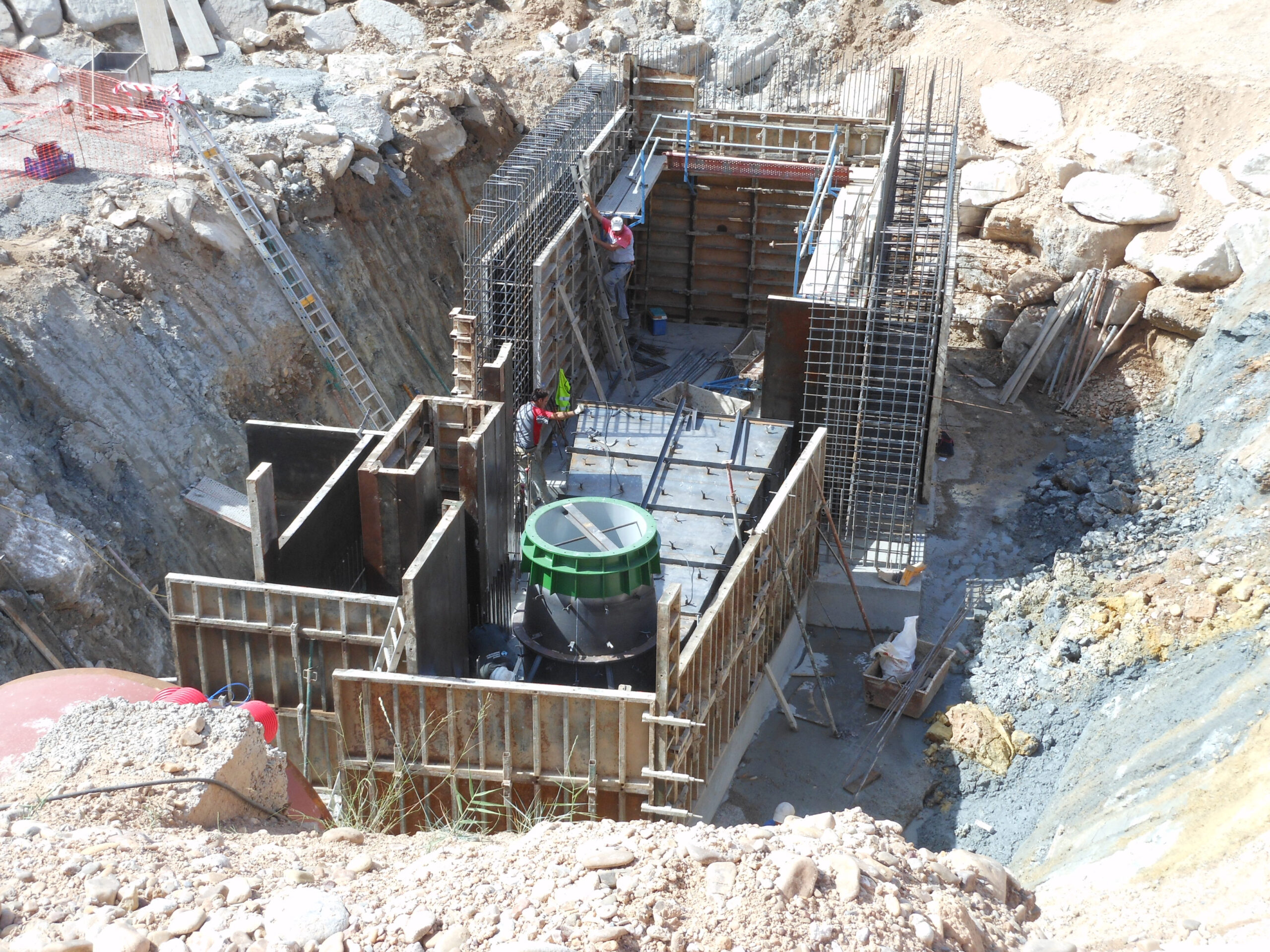 Trabajos realizados por la empresa de ingeniería hidráulica Saltos del Pirineo