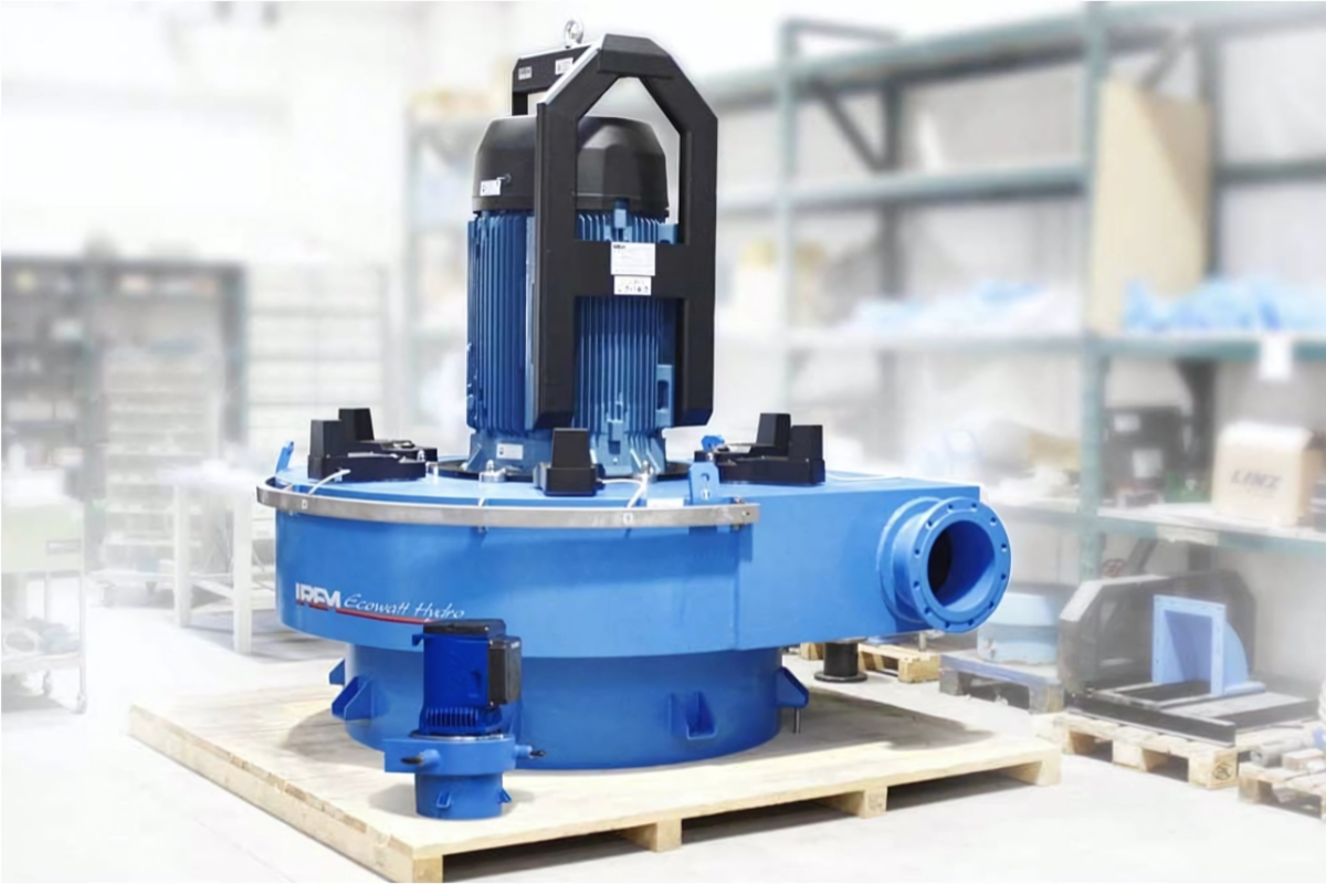 02 MICROHIDRAULICA Turbina hidráulica pequeña para instalación
